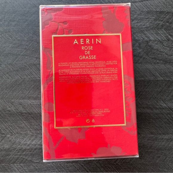 Aerin Rose De Grasse Parfum Spray Limited Edition Women’s Perfume 50 ml SEALED - Picture 2 of 3